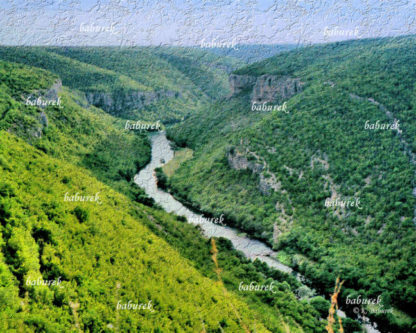 Krka River Canyon