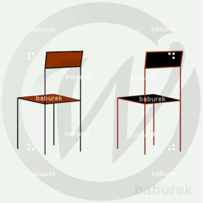 Simple Chair - Brown