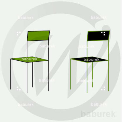 Simple Chair - Green