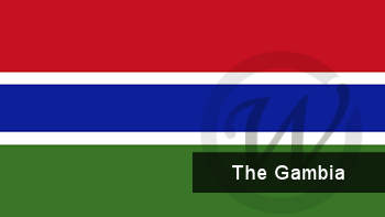 The Gambia flag