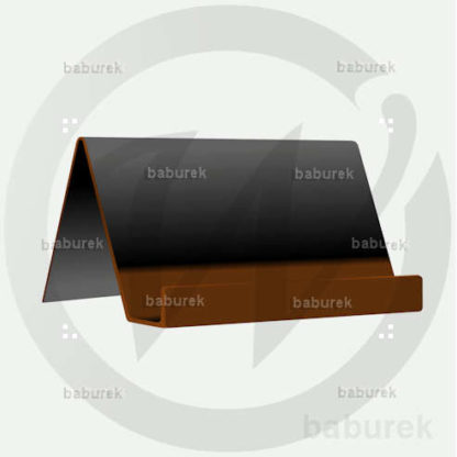 Business Card Holder - brown/black illustration