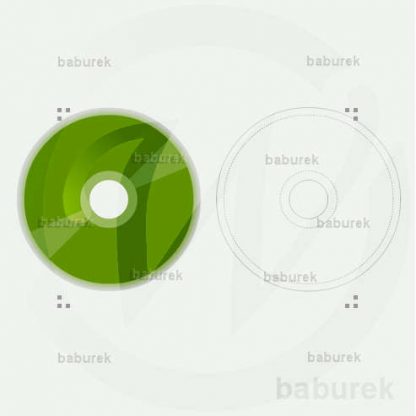 CD illustration - Green