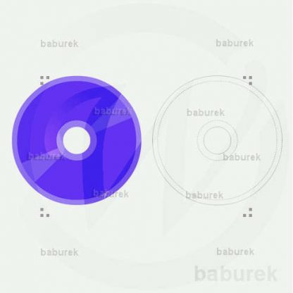 CD illustration - Purple